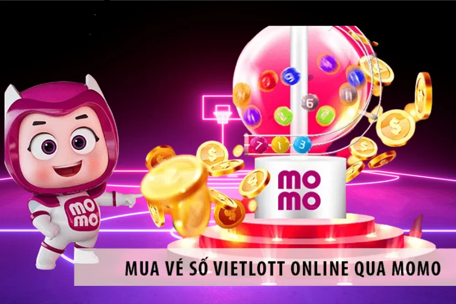 Mua Vietlott online qua Momo