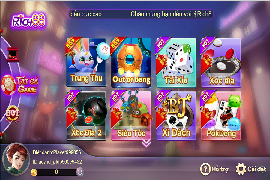 CasinoMCW và Rich88 hợp tác cung cấp những loại hình trò chơi nào?