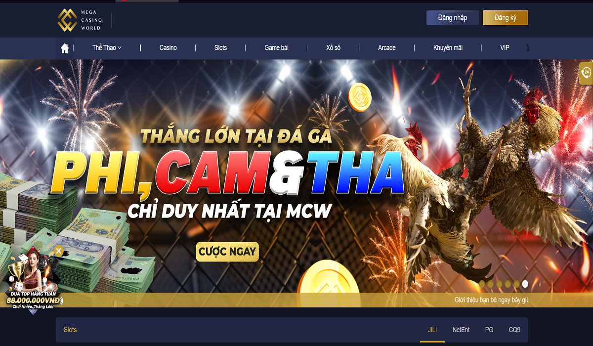 Giới thiệu về đường link vào Mcwbd77.com CasinoMCW