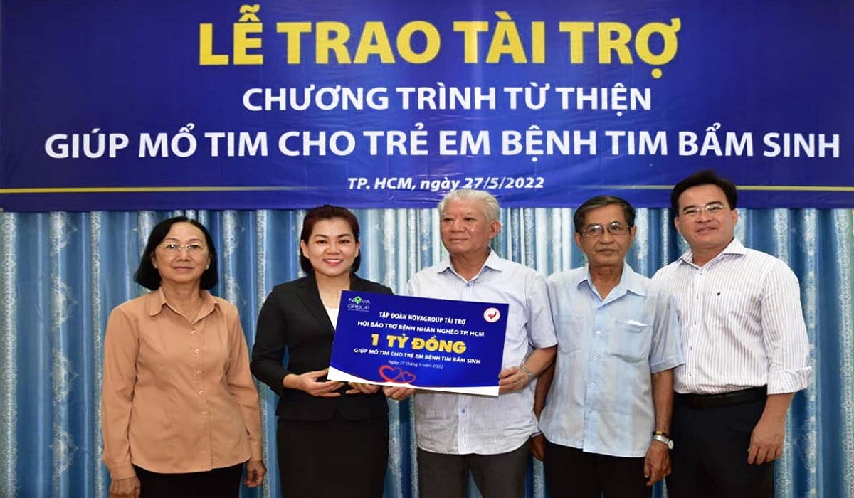 Tài trợ 5 ca mổ tim cho trẻ em tại Ninh Thuận