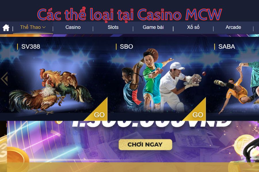 Hướng dẫn chơi đá gà mạng tại nhà cái Casino MCW 